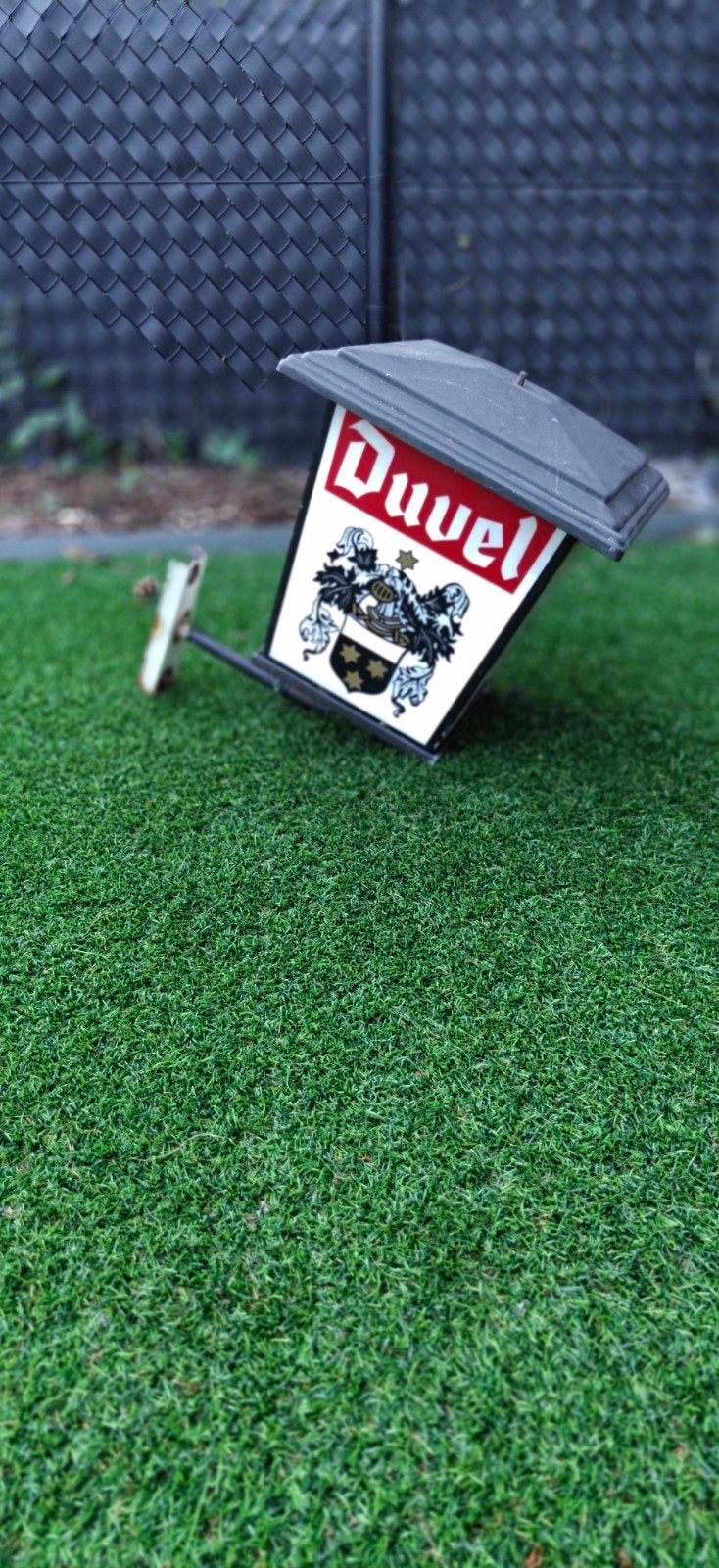 Duvel lamp, Enlèvement