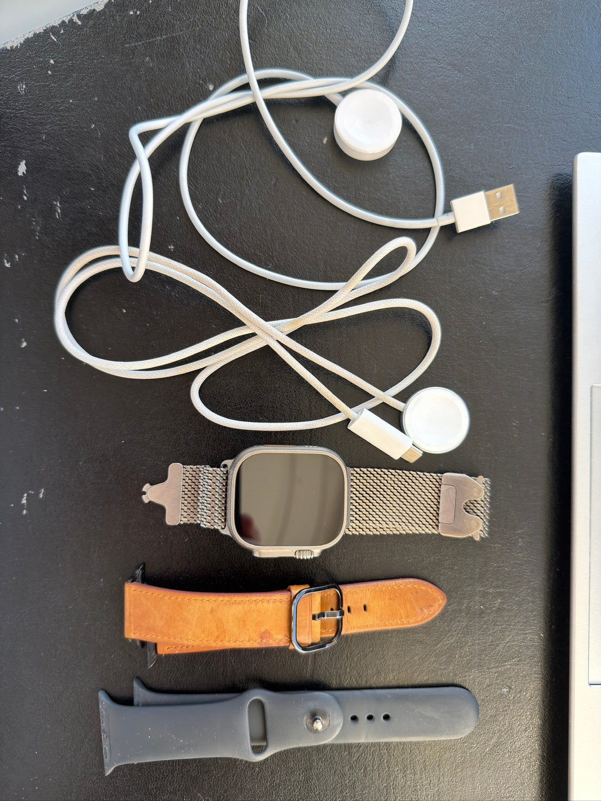 Apple Watch Ultra + Titanium Band, Gebruikt, IOS, Ophalen of Verzenden, Waterdicht