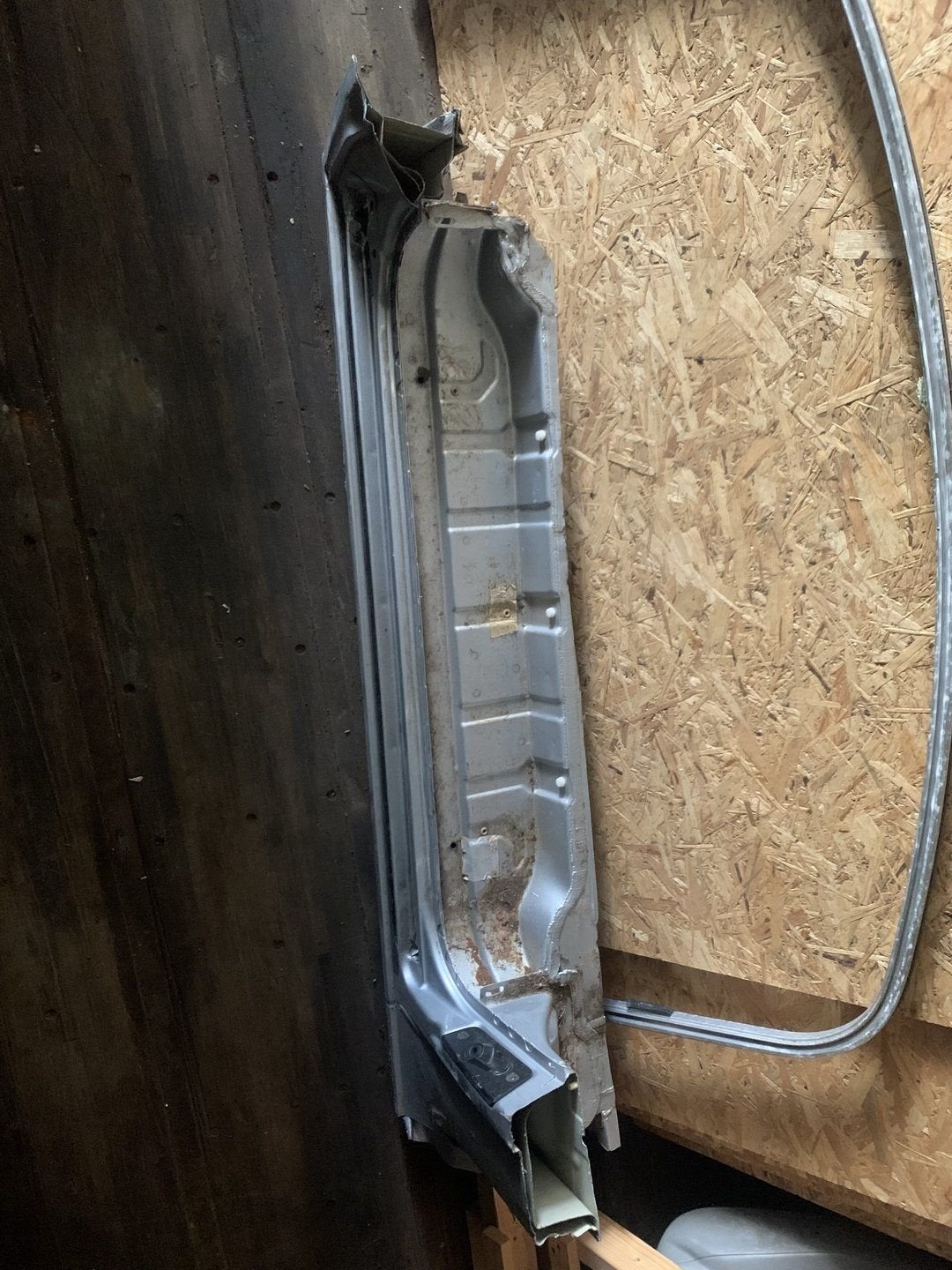 Volkswagen T5 dorpel Rechts Midden snijdeel, -, -, -, Bumper