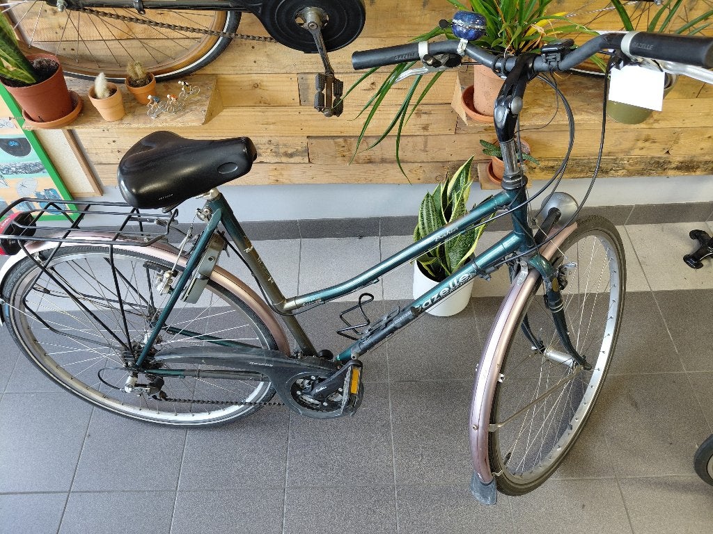 sportieve damesfiets, Fietsen en Brommers, Ophalen, Gebruikt, Velgrem, 47 tot 50 cm