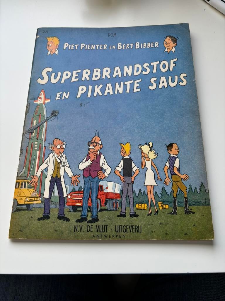 Piet Pienter en Bert Bibber superbrandstof in pikante saus, Ophalen of Verzenden, Zo goed als nieuw