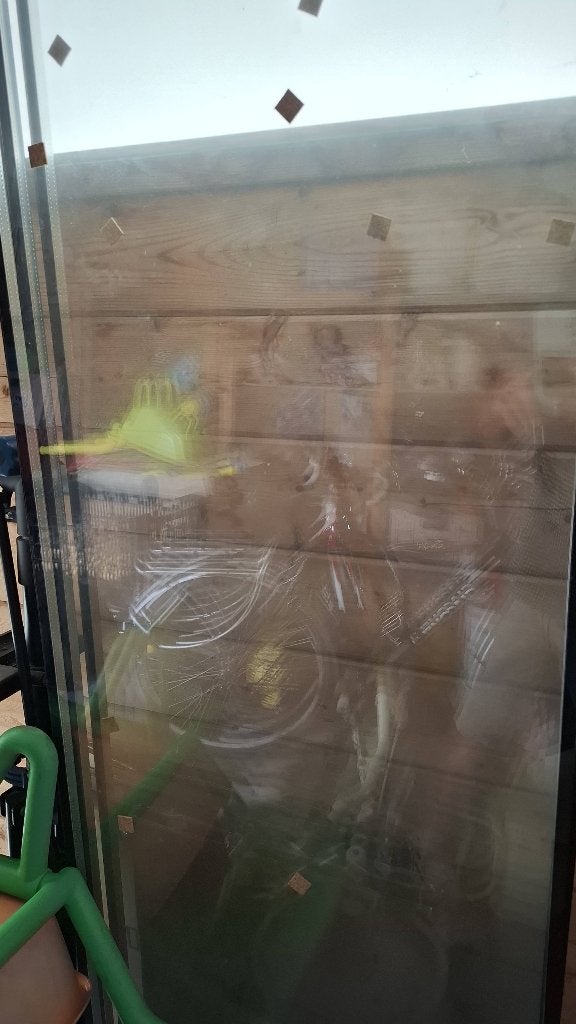 Glas, Ophalen, Gevelraam of Ruit, Gebruikt, Minder dan 80 cm