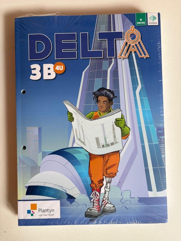 Leerwerkboek Delta 3, deel B (3e wiskunde – doorstroom, 4u), Livres, Enlèvement ou Envoi, Neuf, Mathématiques A