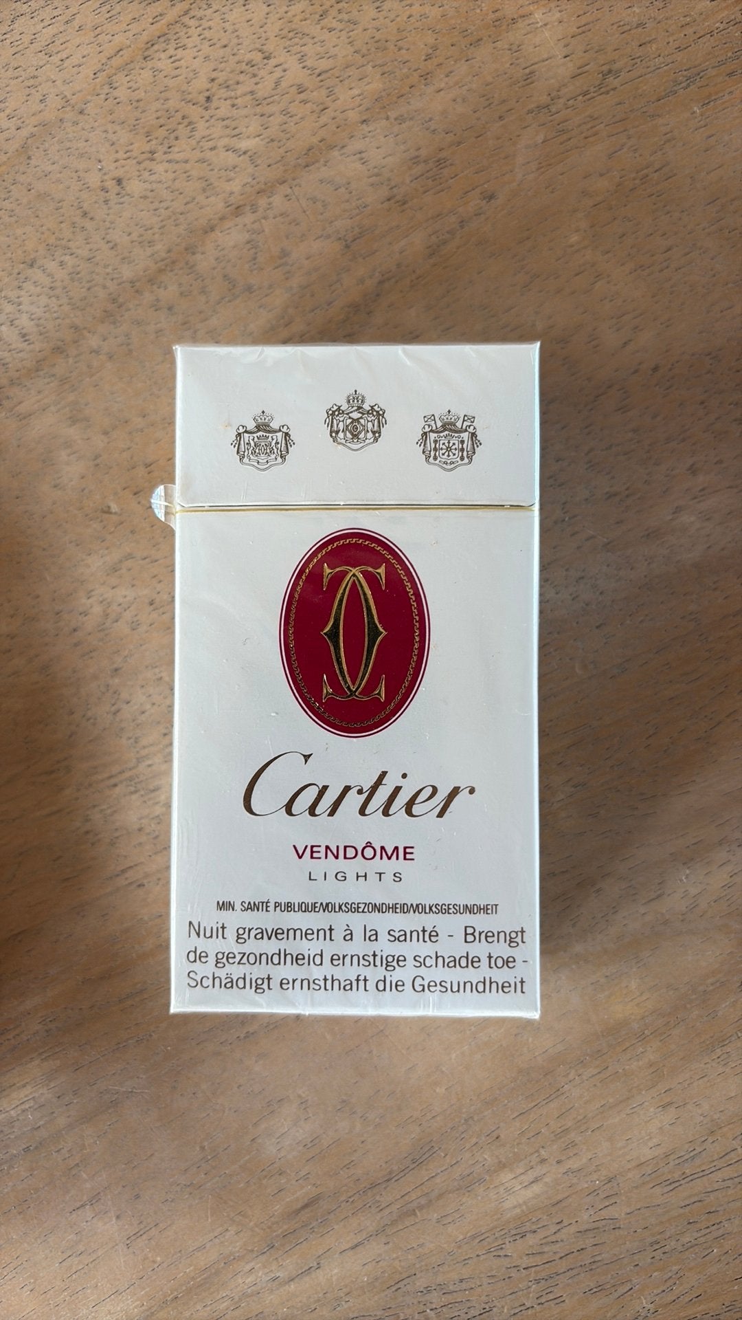 Vintage cartier sigaretten, Verzamelen, Ophalen, Zo goed als nieuw