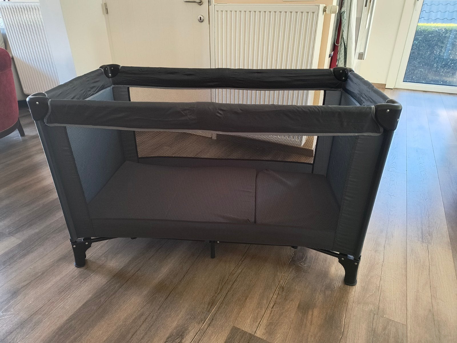 Reisbedje volledig opplooibaar + extra matras, Kinderen en Baby's, Ophalen, Gebruikt, Reisbedje
