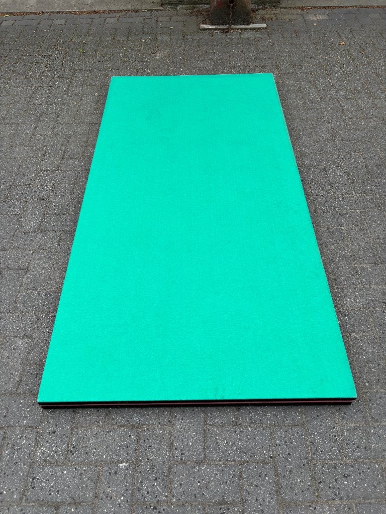 fitnessmatten yoga gymnastiek 200 x 200 x 4 cm, Enlèvement, Comme neuf