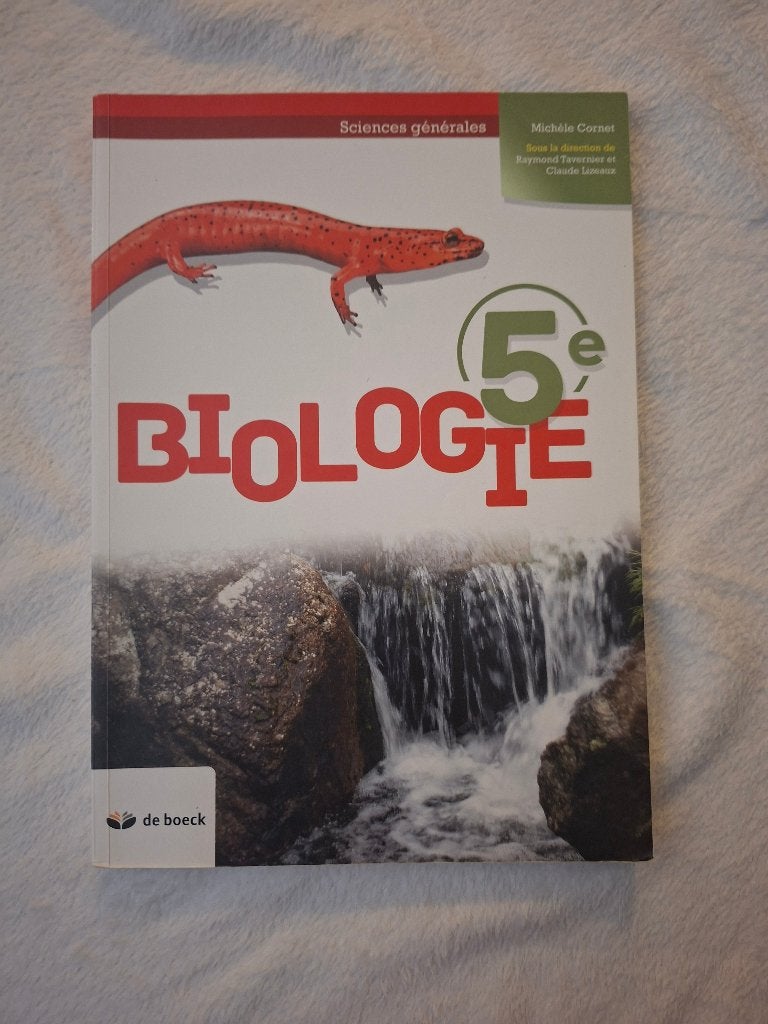 Biologie 5e, Livres, Neuf, Enlèvement ou Envoi, Biologie, Secondaire