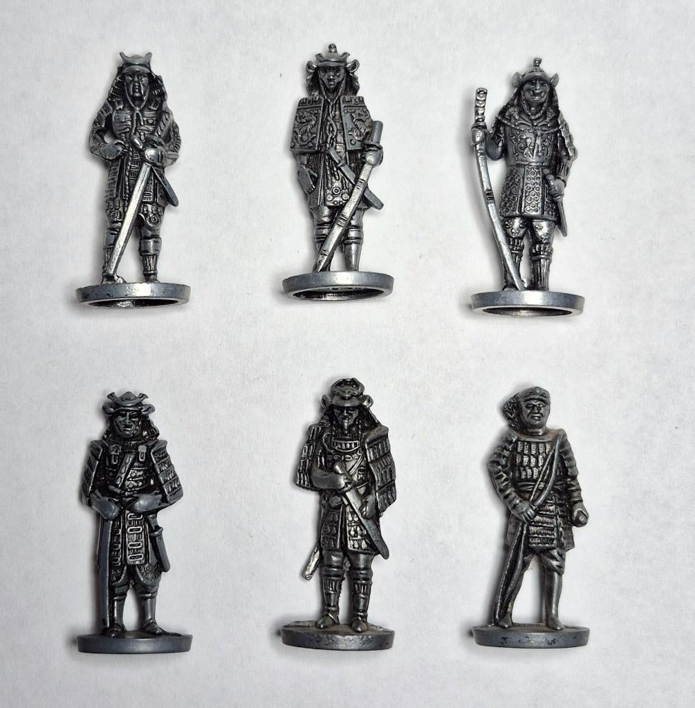 Metalen complete serie Samurai 1150-1600 Eisen 35 mm DE 1977, Ophalen of Verzenden, Gebruikt, Overige typen