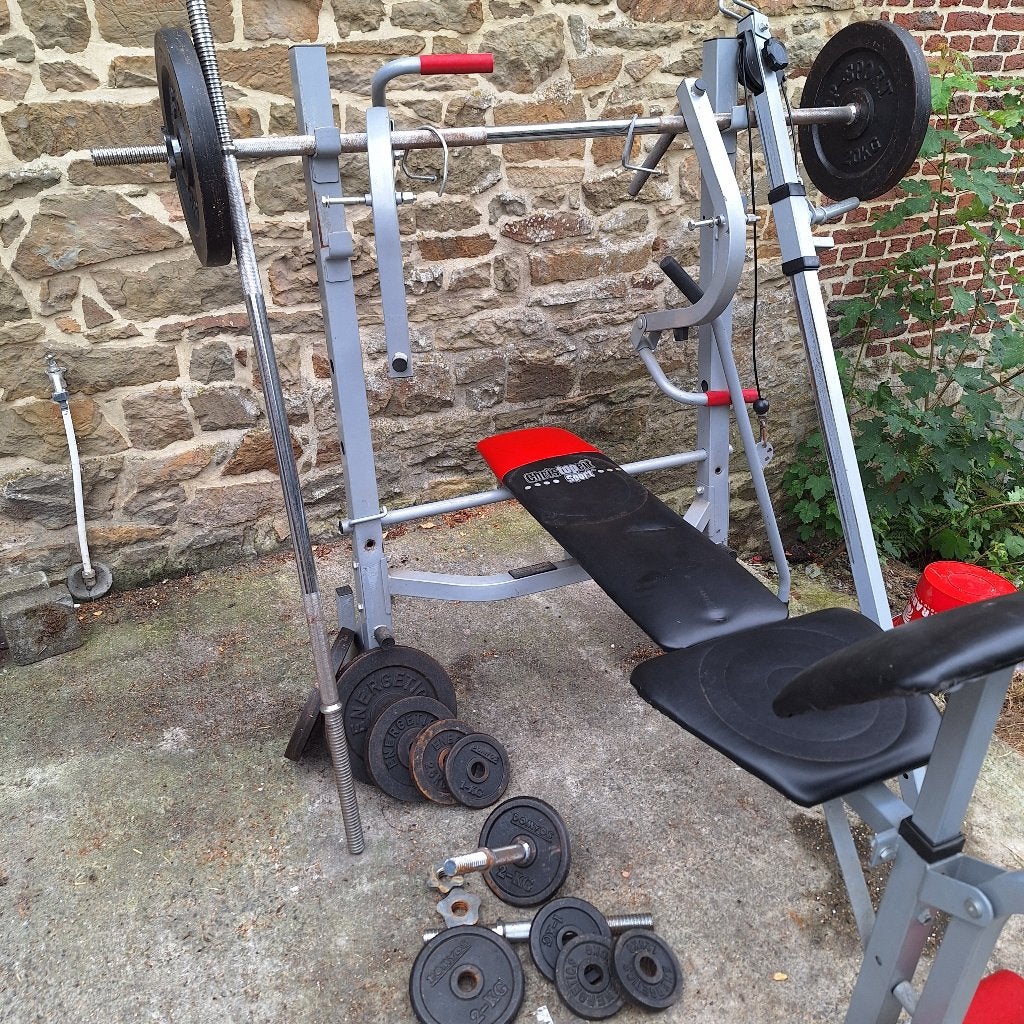 christopeit sport 9881 Banc de musculation., Sports & Fitness, Enlèvement, Utilisé