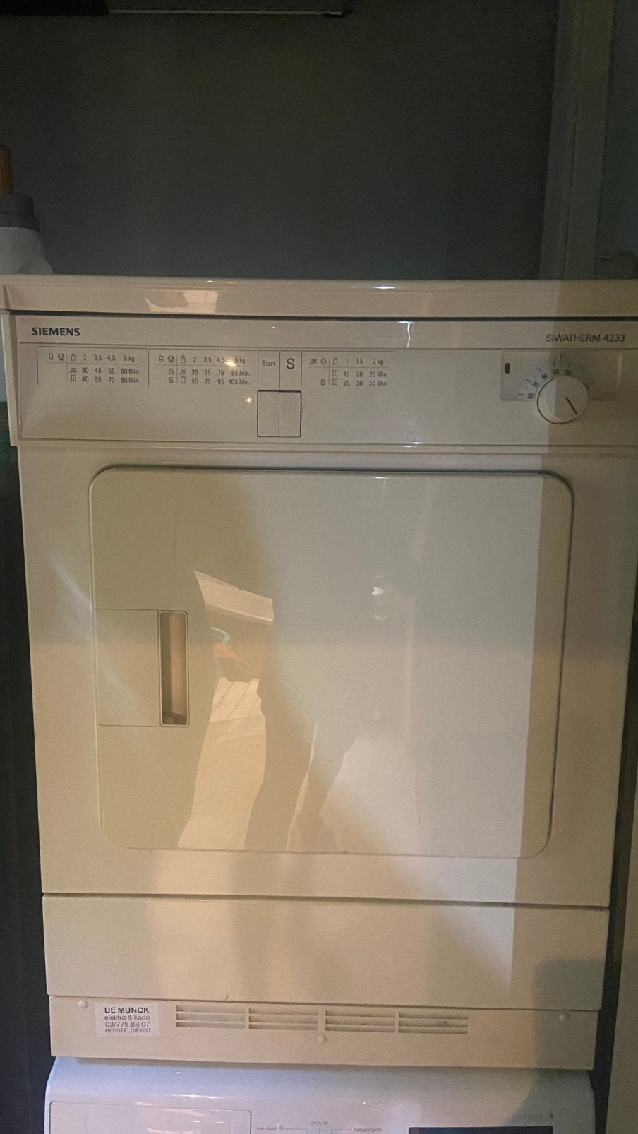 Droogkast, Enlèvement, Utilisé