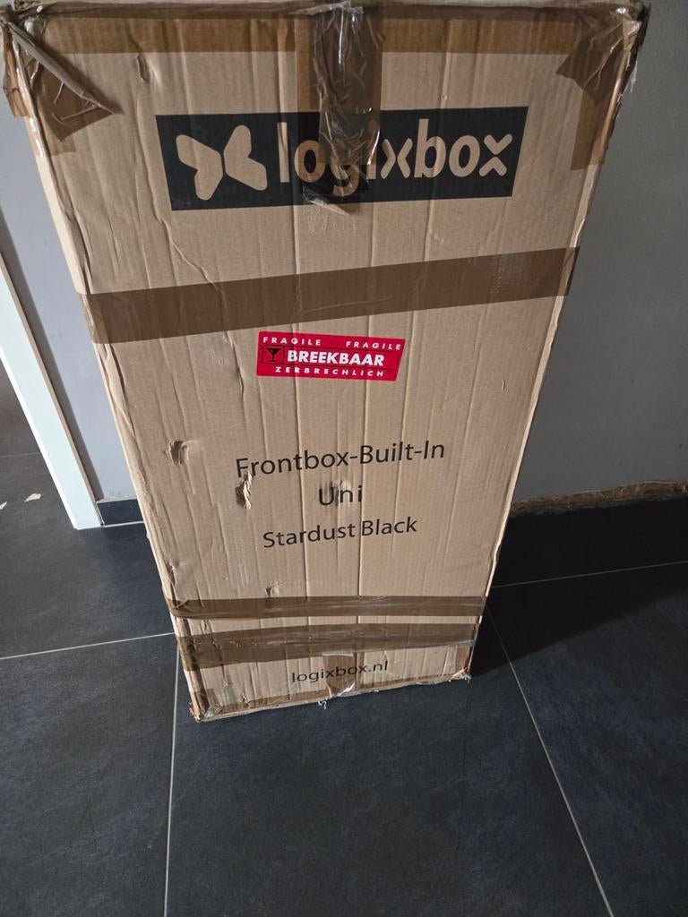 Pakjesbus Logibox Front-box Built-Uni Stardust, Tuin en Terras, Brievenbussen, Ophalen, Nieuw