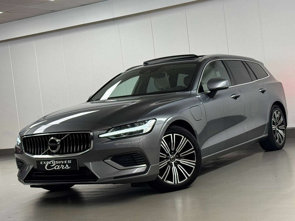 Volvo V60 2.0 T8 PHEV INSCRIPTION GEARTRONIC TO PANO HEAD UP, Cuir, Argent ou Gris, Achat, Entreprise