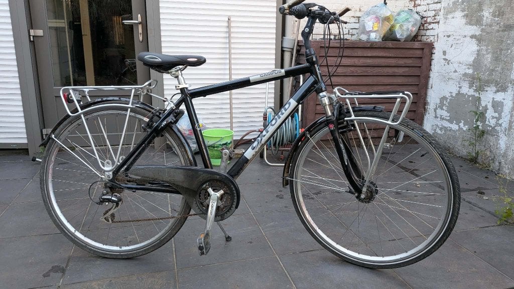 Oxford Campus Herenfiets, Autres marques, Vitesses, Frein sur jante, 49 à 53 cm