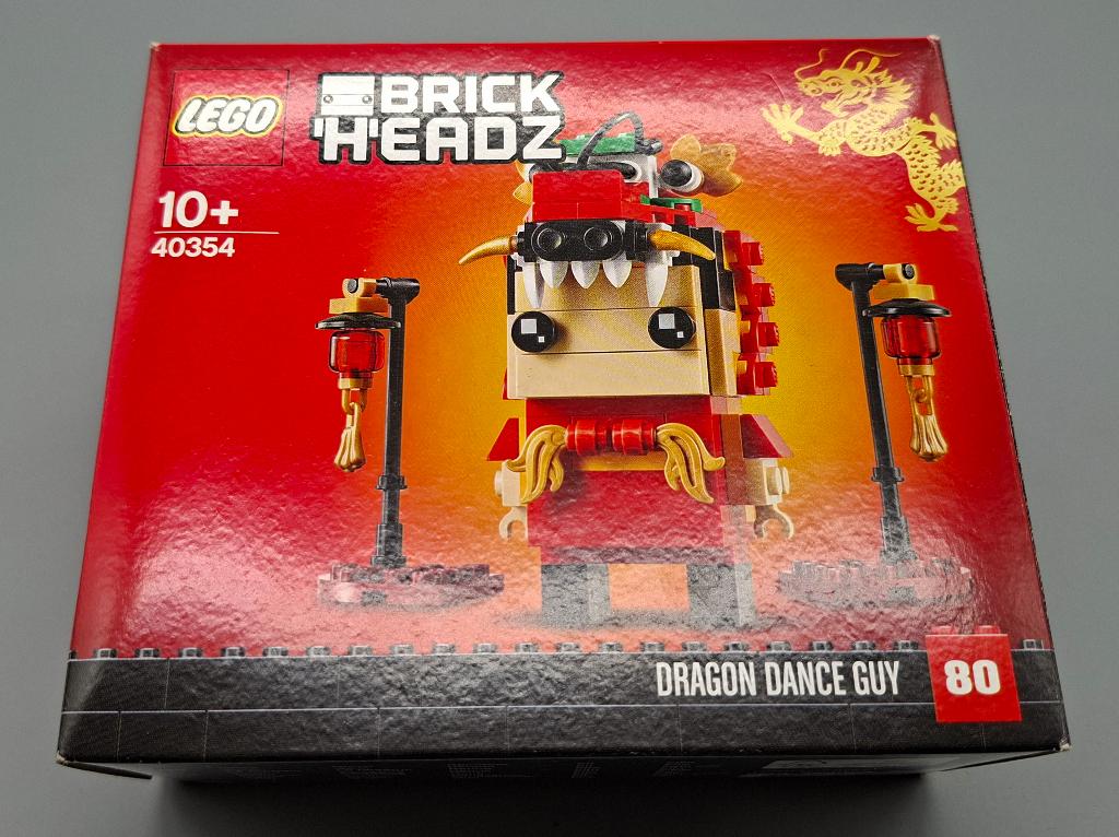 40354 Dragon Dance Guy - Lego, Ophalen, BrickHeadz, Lego, Compleet