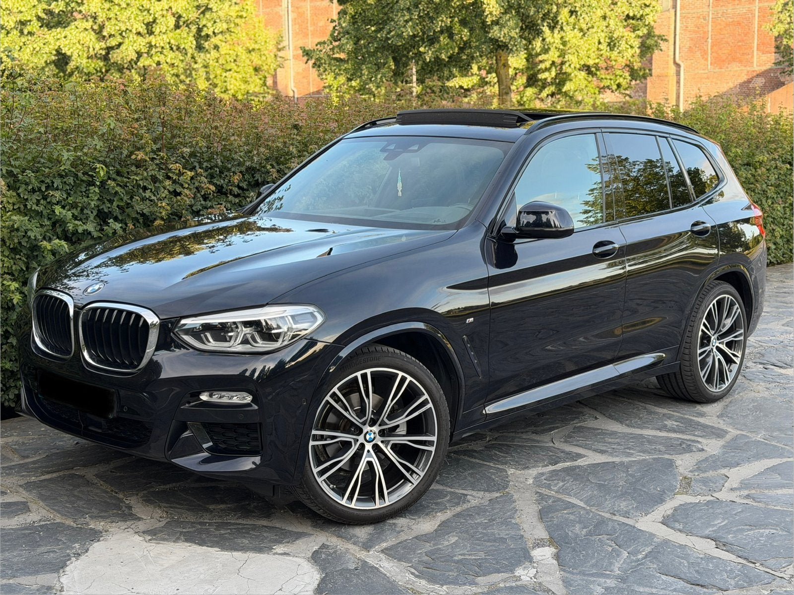 Bmw x3 xDrive 20i / M-Sport / Full Opt. / Garantie, Auto's, Automaat, 4 cilinders, Zwart, Leder