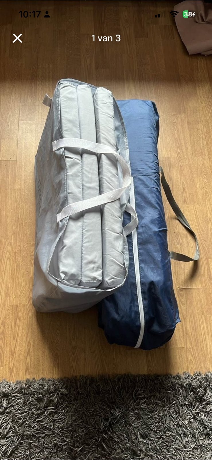 Reisbed + matras, Kinderen en Baby's, Babywiegjes en Ledikanten, Ophalen of Verzenden, Zo goed als nieuw, Reisbedje