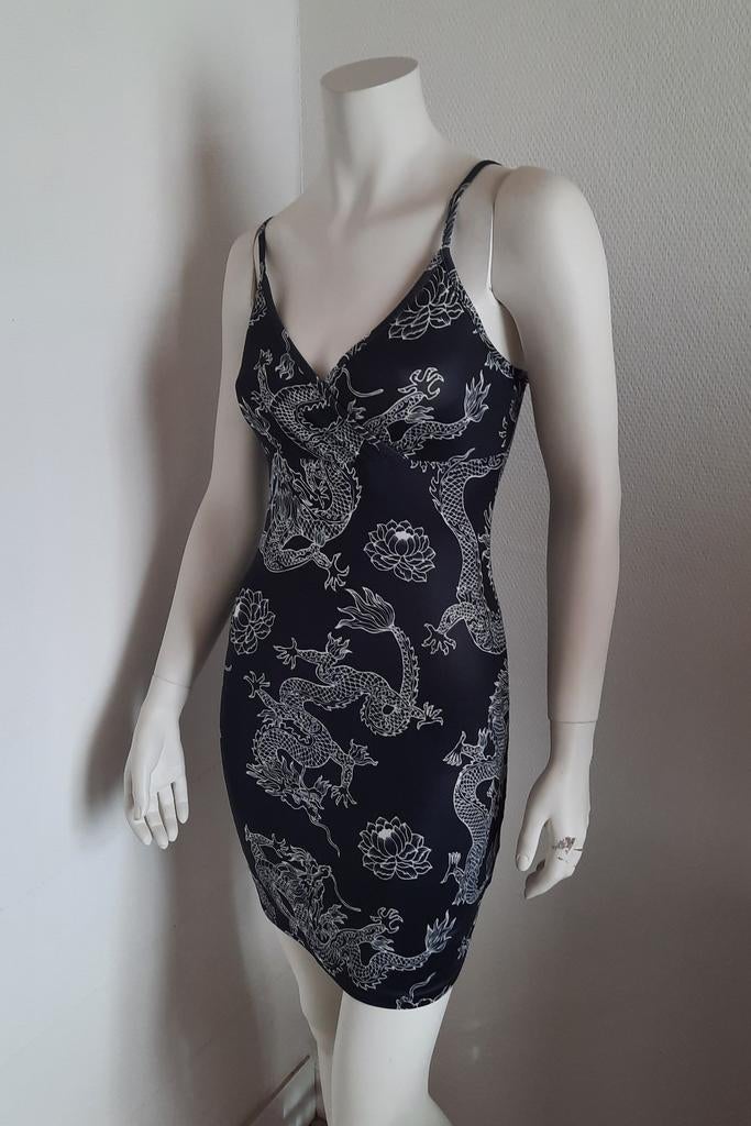 Shein kleedje "M", Kleding | Dames, Maat 38/40 (M), Zwart, Ophalen of Verzenden, Zo goed als nieuw