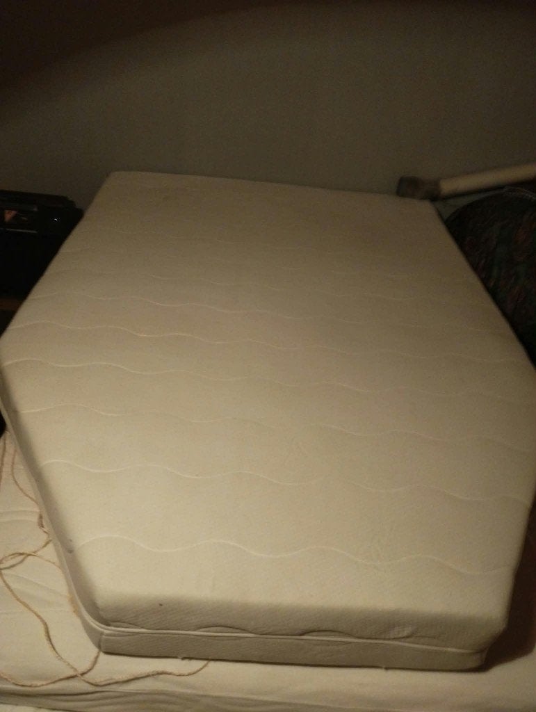 Camper/caravan matras custom als nieuw, Caravans en Kamperen, Ophalen, Zo goed als nieuw