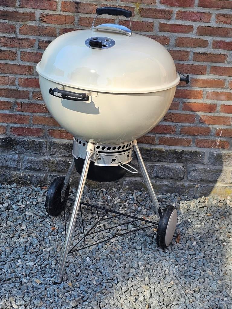 Barbecue Weber touch XL crème, Tuin en Terras, Ophalen
