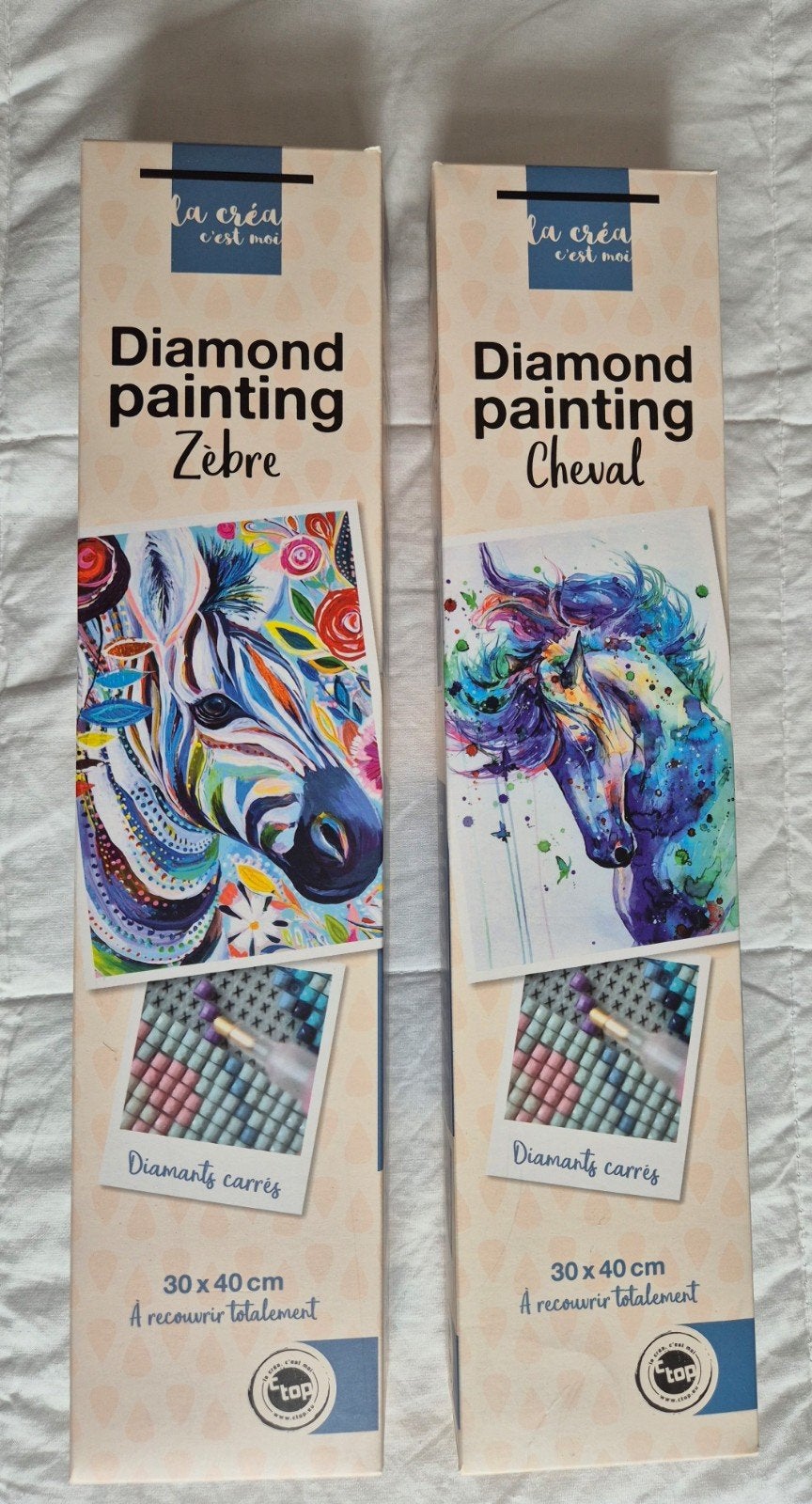 Prachtige diamantschildering, Hobby en Vrije tijd, Verzenden, Zo goed als nieuw, Diamond painting