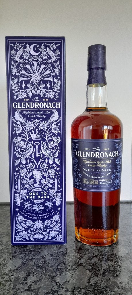 Glendronach whisky Ode to the Dark, Collections, Vins, Enlèvement ou Envoi, Neuf, Pleine