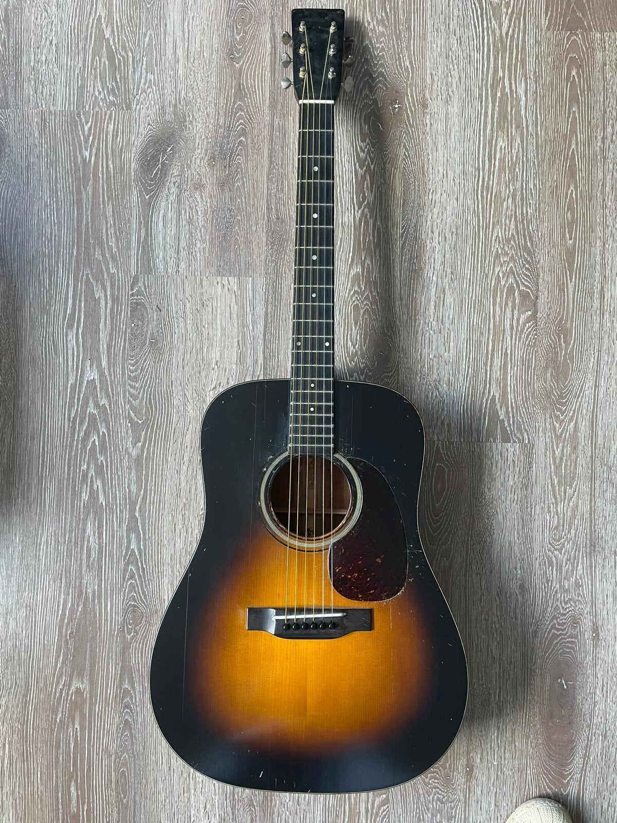 Eastman E10D shade top aged, Ophalen of Verzenden, Gebruikt, Western- of Steelstringgitaar, Met (piezo-)element