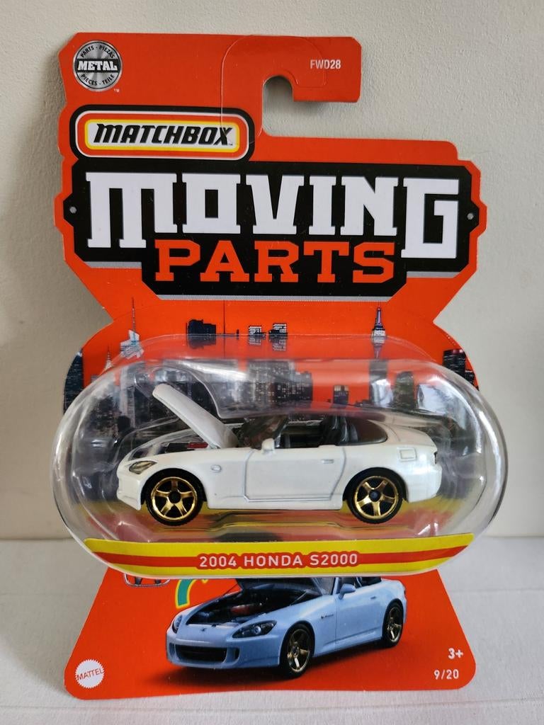 Matchbox Moving Parts 2004 Honda S2000 (2021), Ophalen of Verzenden