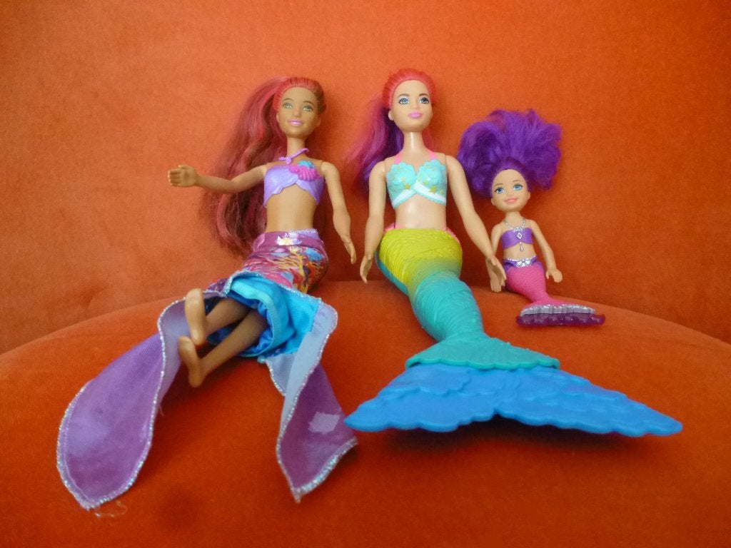 Barbie sirène, Enfants & Bébés, Jouets | Poupées, Enlèvement ou Envoi, Utilisé, Barbie