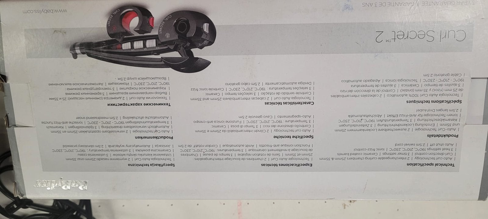 BaByliss krullen# curl secret# prima staat, Ophalen, Zo goed als nieuw