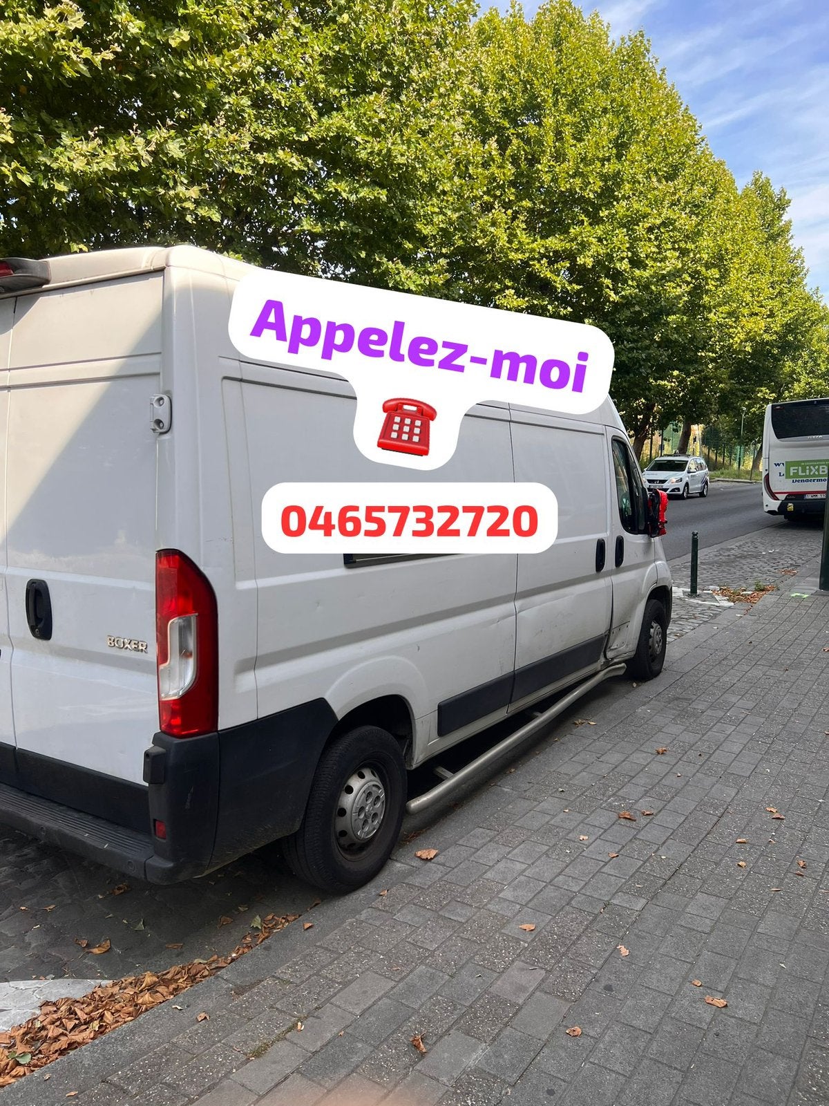 LOUER CAMIONETTE AV CHAUFFEUR