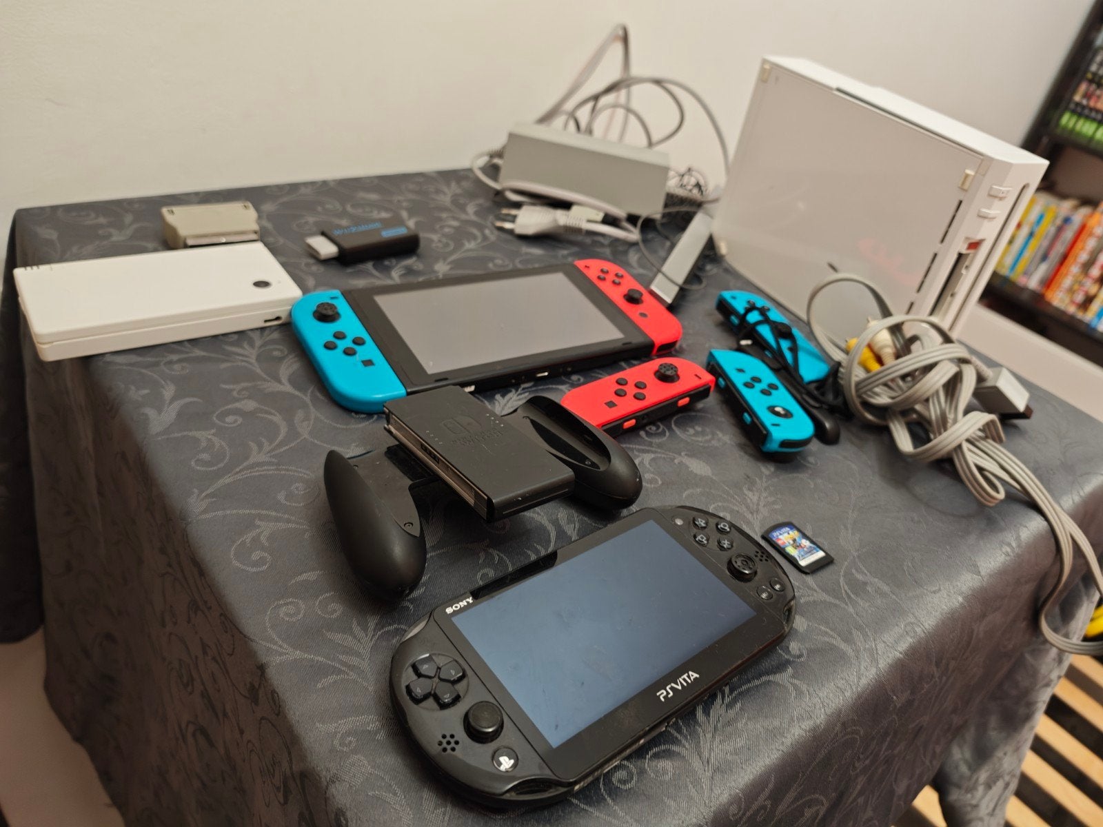 PSP Vita + Nintendo DSI + Nintendo Switch, Ophalen
