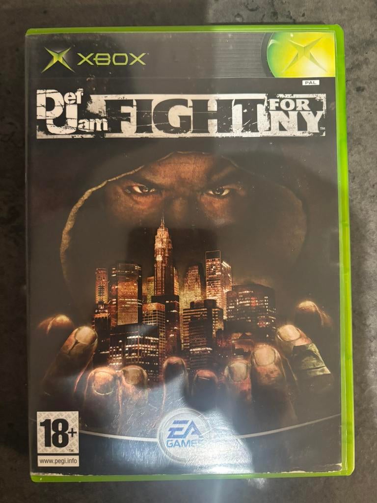 Def Jam Fight for NY Xbox – complet – version PAL – bon état, Games en Spelcomputers, Ophalen, Zo goed als nieuw, Vechten