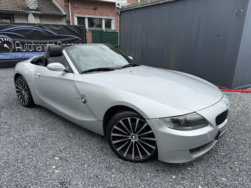 BMW Z4 2.0i, 2006, 135.000km, Airco, Cabrio, Leder + 12m Gar, Autos, Cuir, Achat, Entreprise, Cabriolet