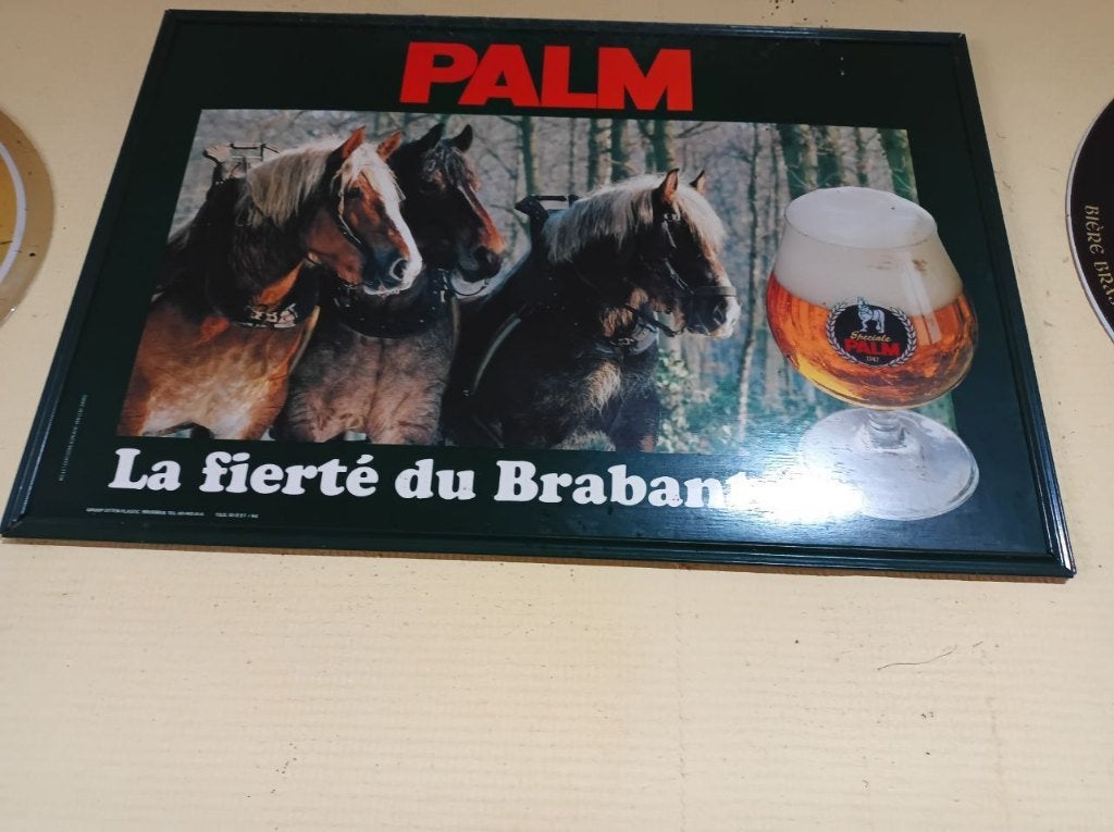 plaquette de bier Palm, Collections, Enlèvement ou Envoi, Comme neuf, Palm