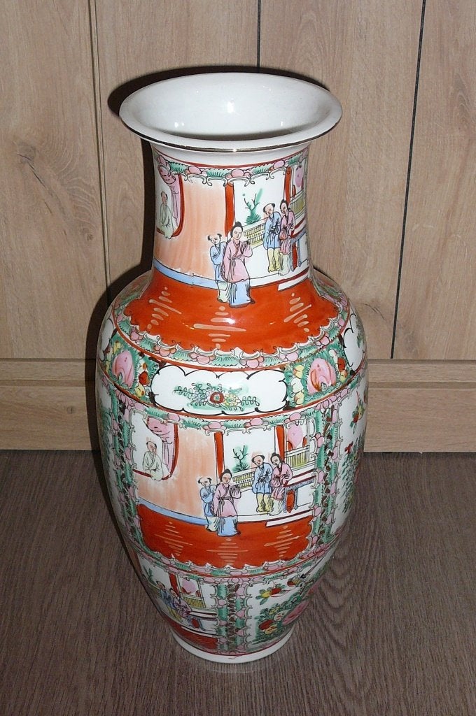 Chinese vaas, Ophalen