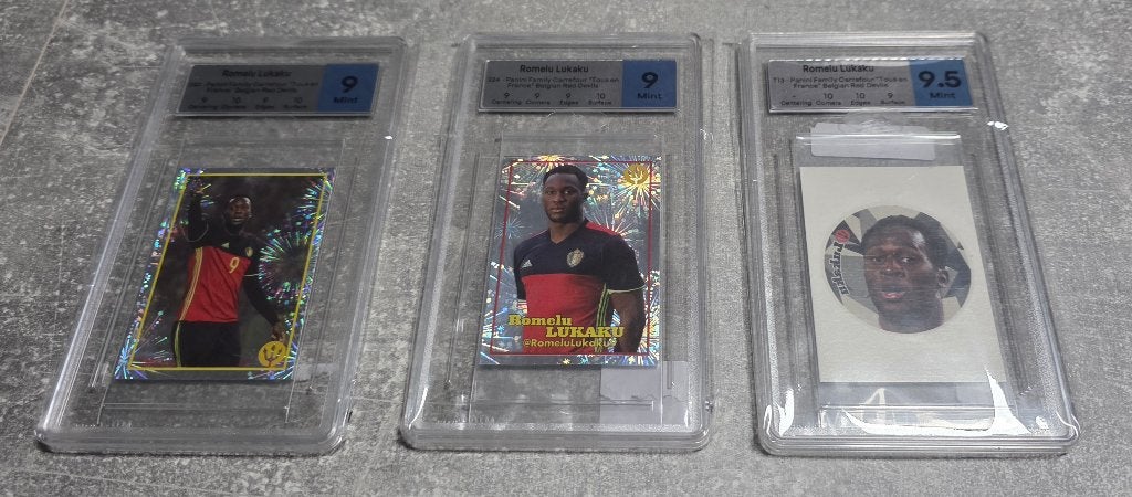 Panini+Euro 2016+Romelu Lukaku+NO PSA+Lot de cartes+, Collections, Enlèvement ou Envoi, Comme neuf, Affiche, Image ou Autocollant