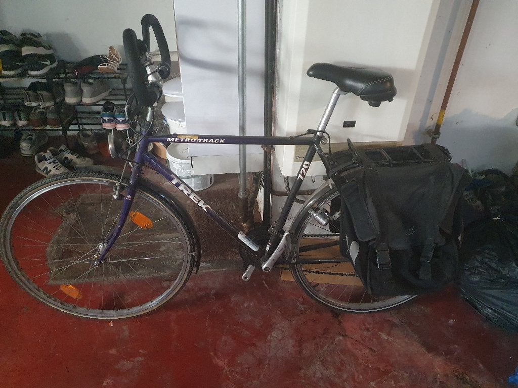 Oudere herenfiets maar volledig in orde., Gebruikt, Velgrem, Versnellingen, Ophalen