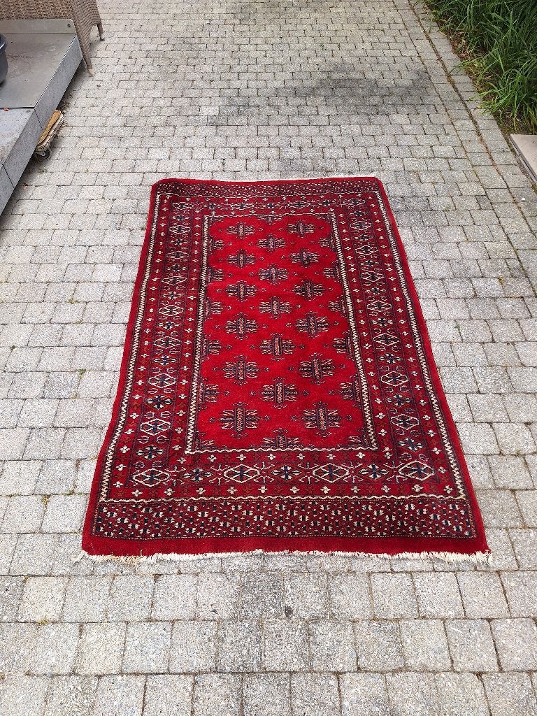 oosters tapijt handgeknoopt, Ophalen, Gebruikt, 50 tot 100 cm, Oosters