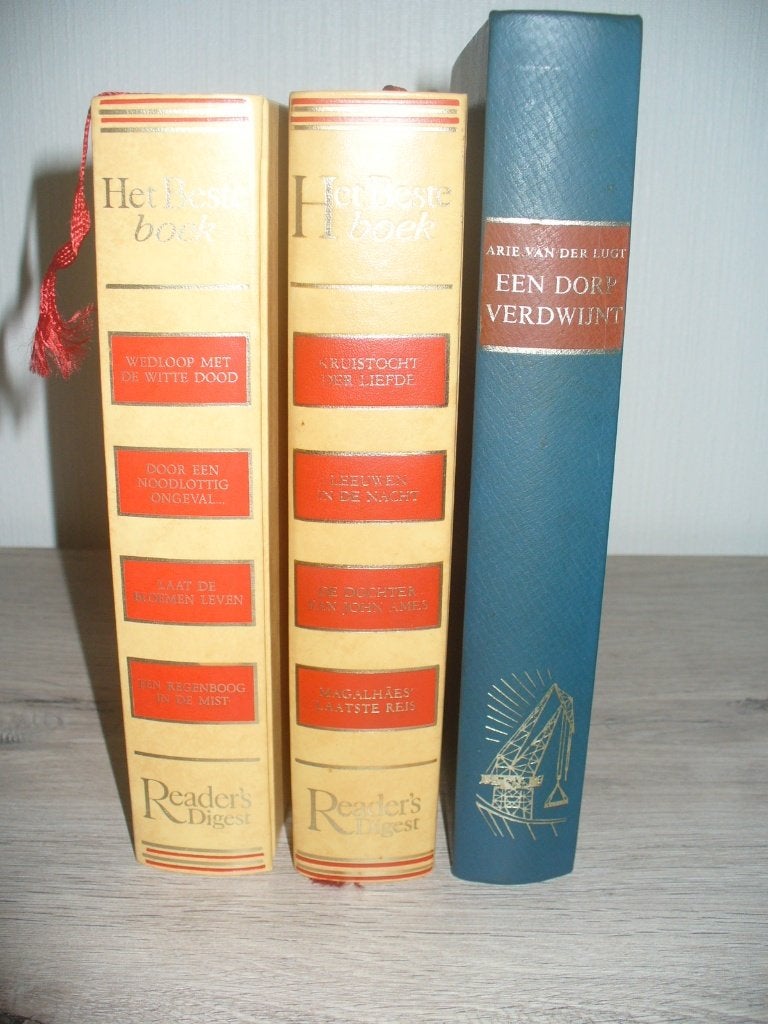 3 Oude boeken, Ophalen of Verzenden