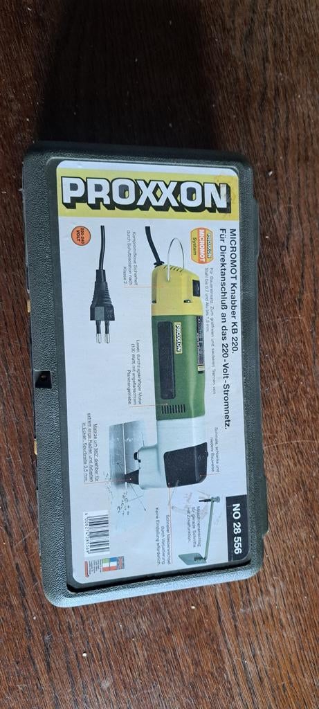 grignoteuse Micromot Proxxon KB 220, Bricolage & Construction, Enlèvement