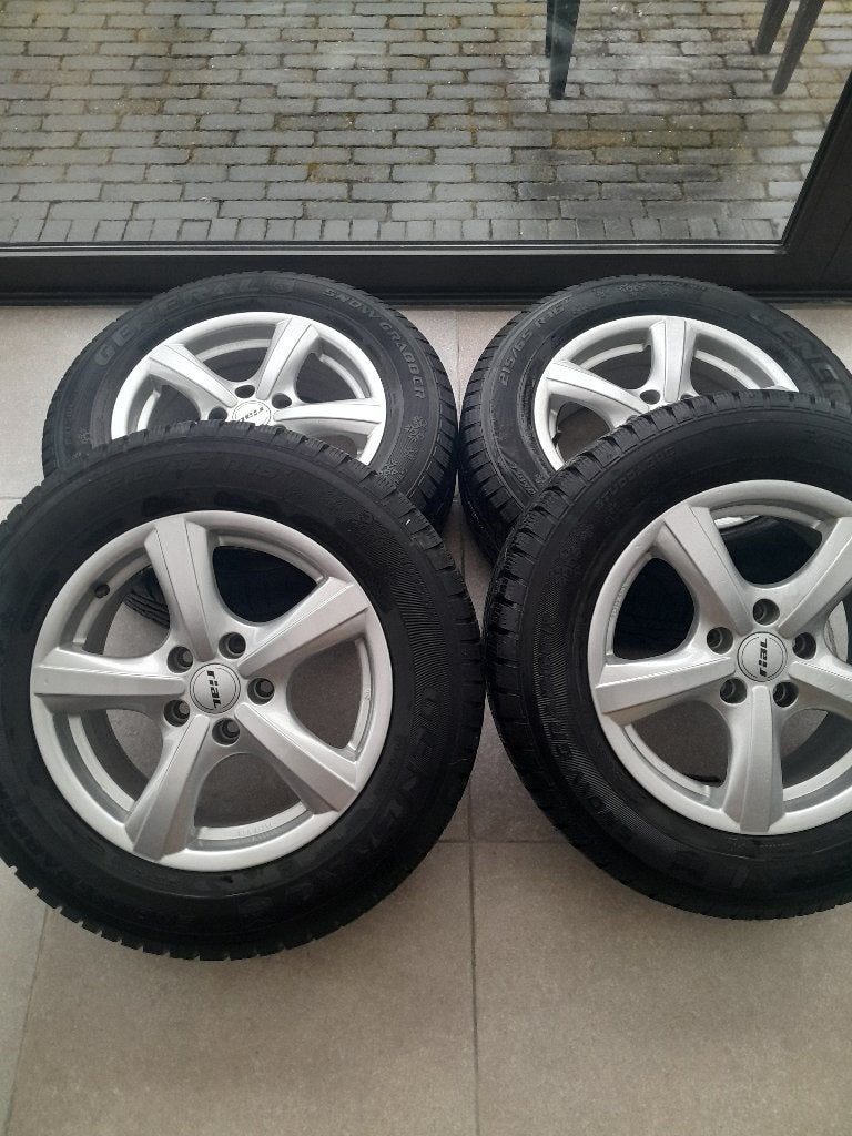 velgen met winterbanden. 50€ per stuk, Ophalen, Velg(en), 16 inch, Winterbanden