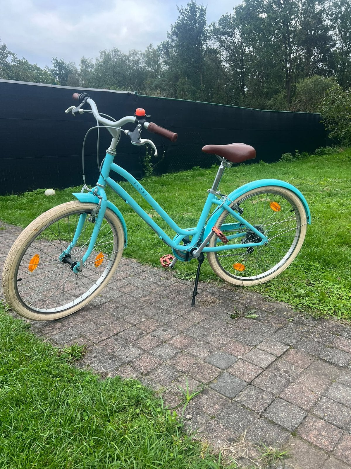 Kinderfiets 6-9 jaar, Fietsen en Brommers, Ophalen, Gebruikt, Velgrem, 20 inch of meer