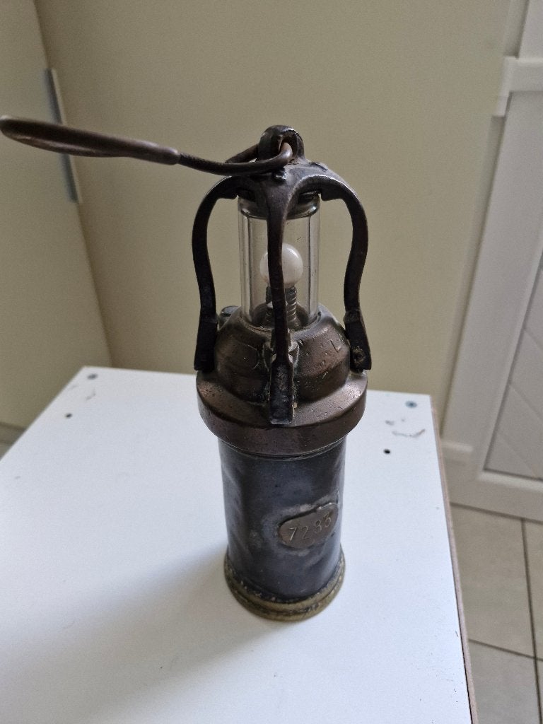 lampe de mineur (7283), Enlèvement