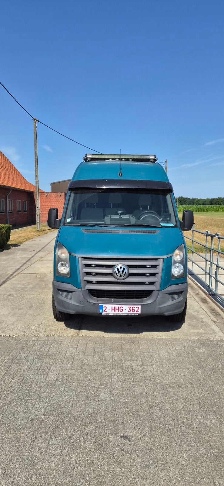 vw crafter buscamper, Caravanes & Camping, Particulier, Automatique, Réfrigérateur