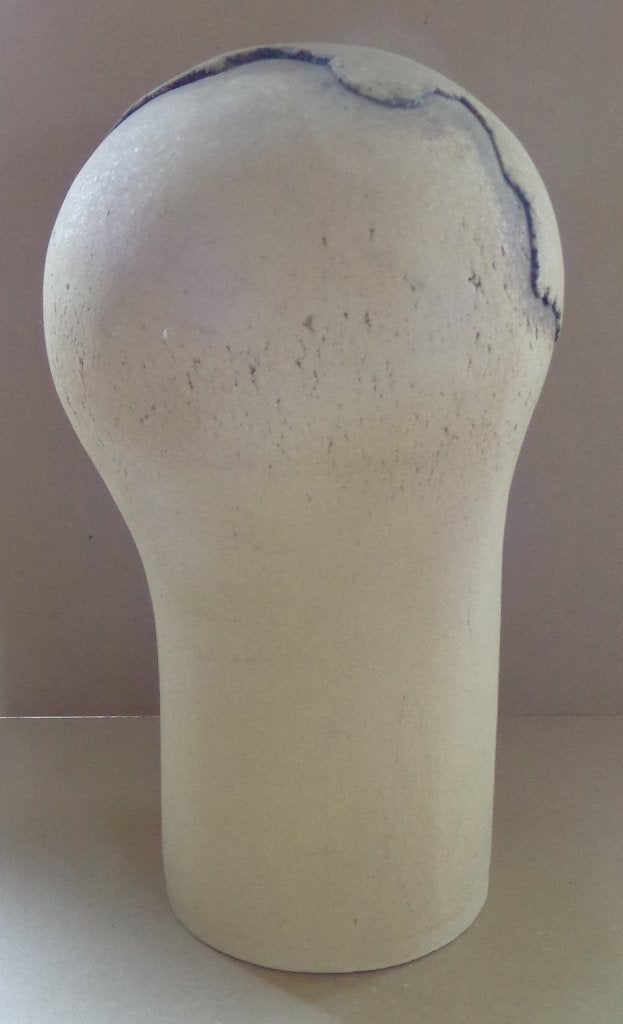 M. WIJNEN / MANSHOOFD / SCULPTUUR KERAMIEK / H=36cm / SIG, Ophalen, Gemerkt, Brutalistisch, 20 - 50 cm