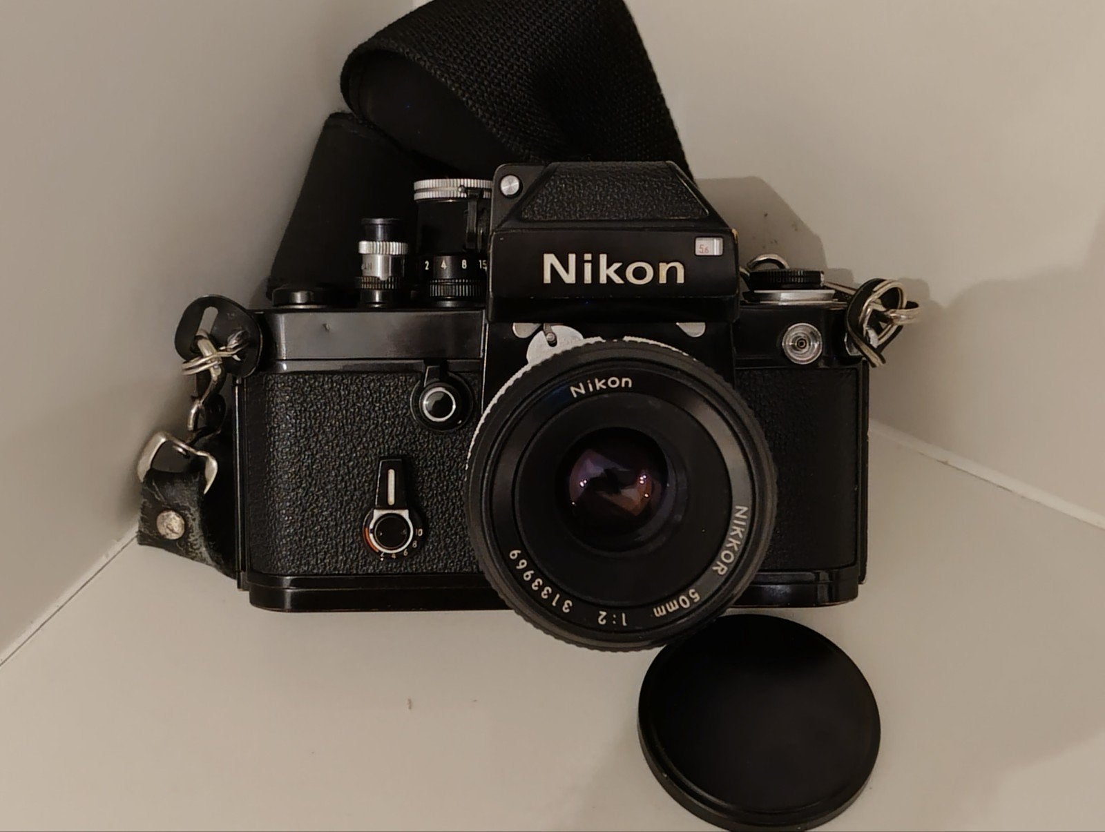 Appareil photo photomique Nikon F2 avec objectif Nikon Nikko, Enlèvement ou Envoi, Utilisé, Reflex miroir, Nikon
