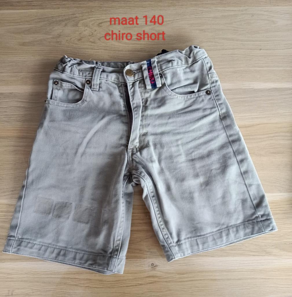 Chiro short 140, Ophalen