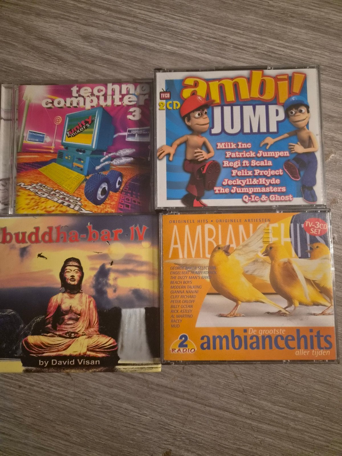 allerlei cd's, Cd's en Dvd's, Ophalen of Verzenden, Techno