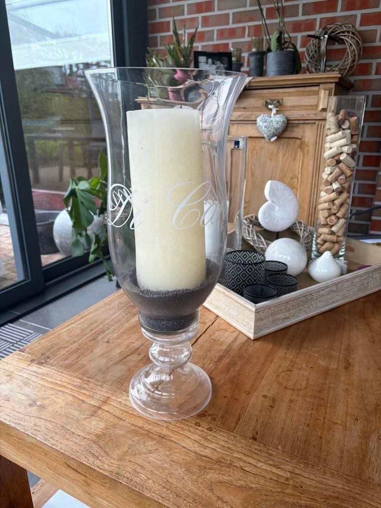 Windlicht op voet - perfecte staat, Ophalen, Zo goed als nieuw