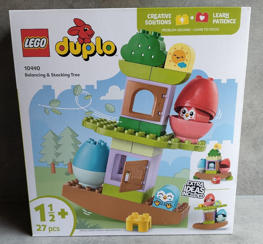 lego duplo 10440 balanceer en stapelboom, Kinderen en Baby's, Ophalen of Verzenden, Nieuw, Complete set, Duplo